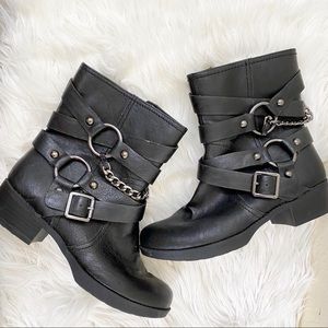 JESSICA SIMPSON | Moto Boots